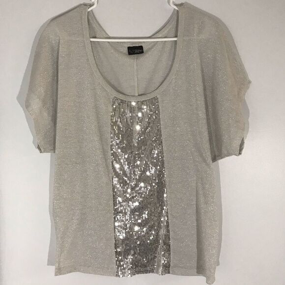 Daytrip Metallic Top with Sequins from Buckle Size Medium - Picture 2 of 9